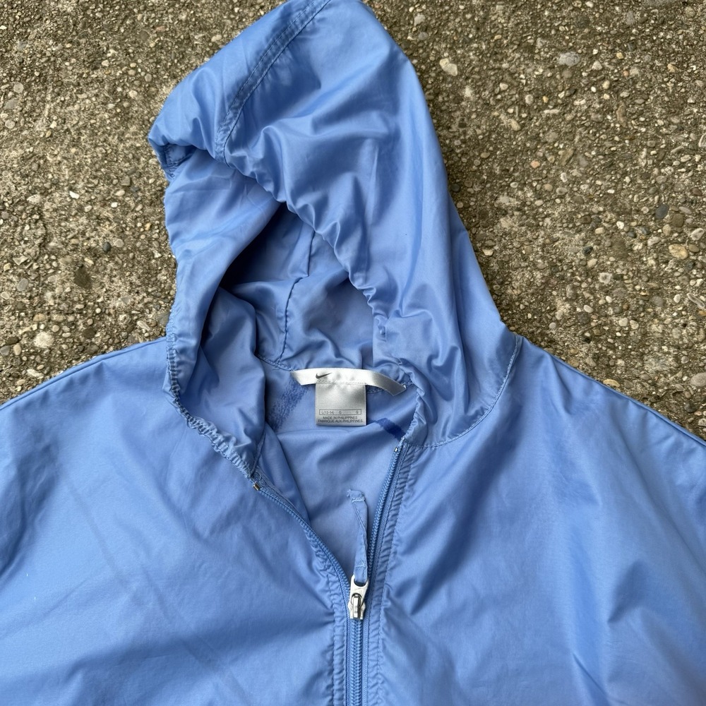 Nike Women's Y2K Large Light Blue Tracksuit Windbreaker - Picture 5 of 16